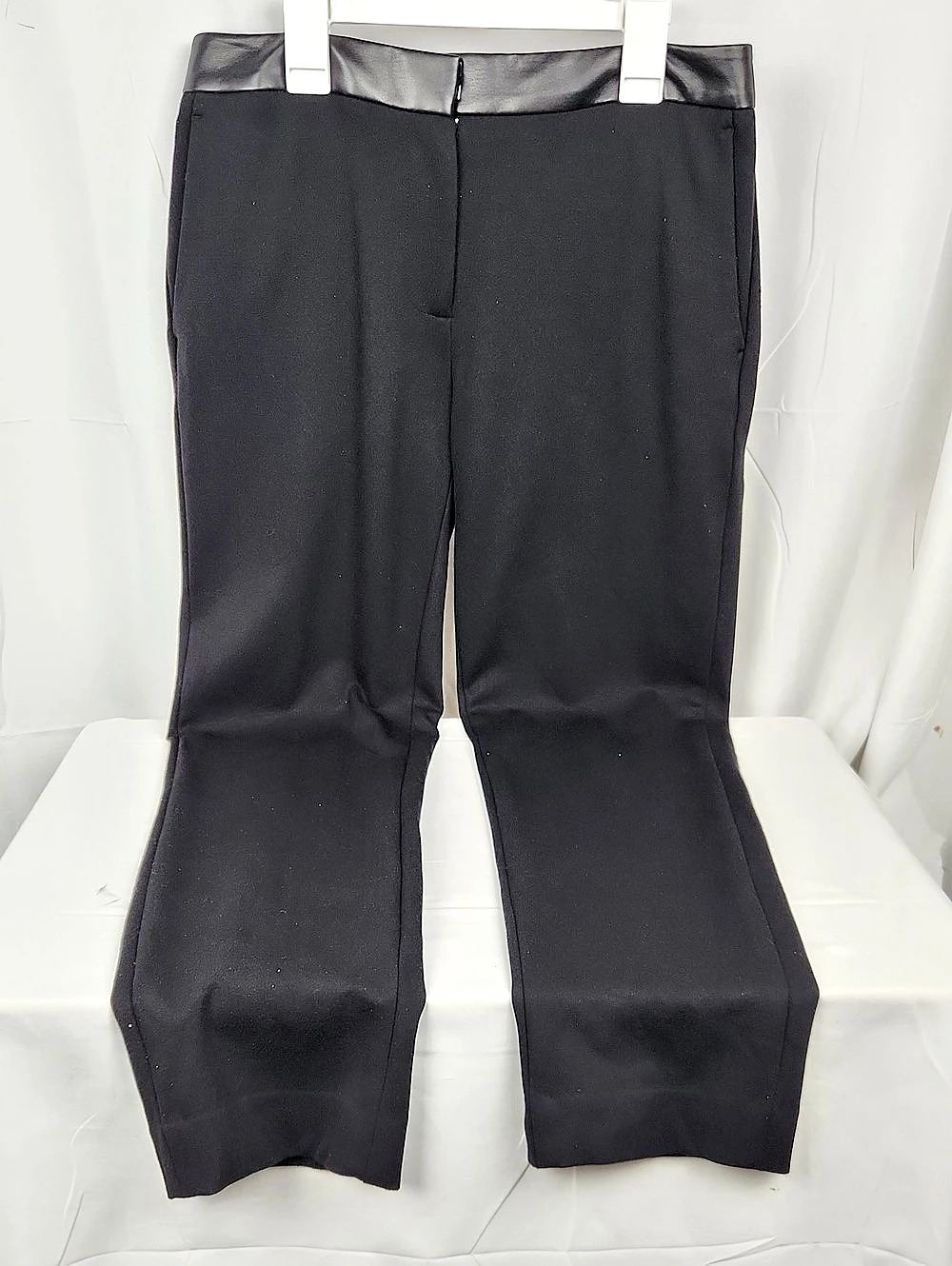 DKNY Black Flare Pants Size 4 Like New